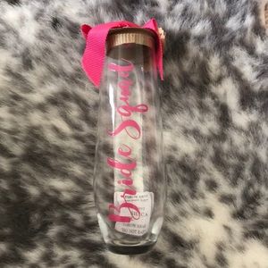 Stemless champagne glass